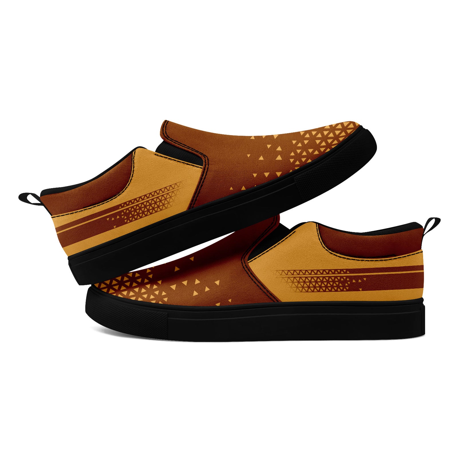 Custom Canvas Sneakers Personalized Slip On Shoes FN071-E023042-2