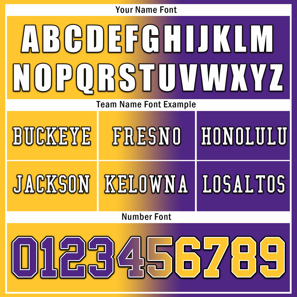 Custom Purple Yellow Minnesota Personalized Authentic Football Jersey FBJ02-D028017-9