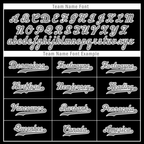 Custom Black Gray City Edition Personalized Authentic Baseball Jersey BSBJ01-D017139