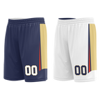 Custom Blue White Classic Style Reversible Basketball Uniform Personalized Ordinary BBJR-D017050
