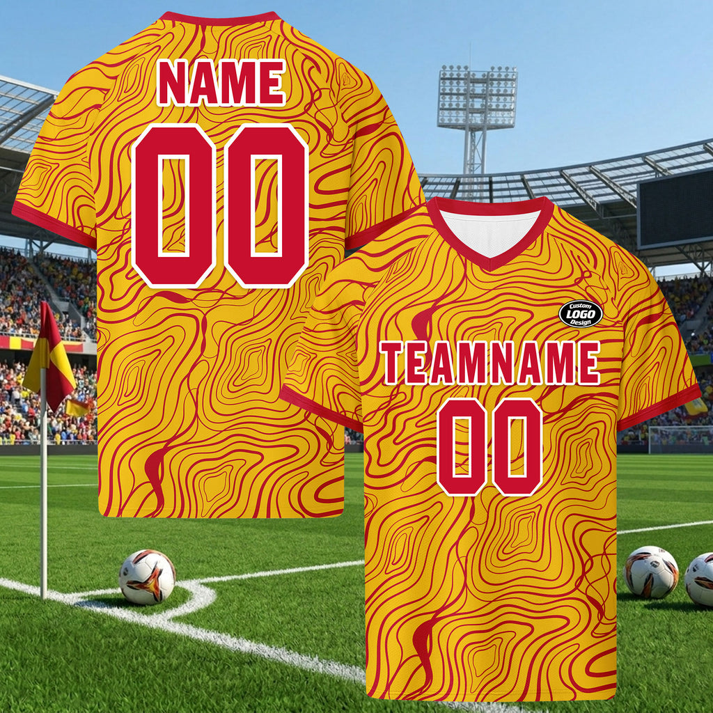 Custom Spain 2026 World Cup Football Shirt Customized Soccer Jersey for Fans Add Your Name & Number FZ190-F028084-1
