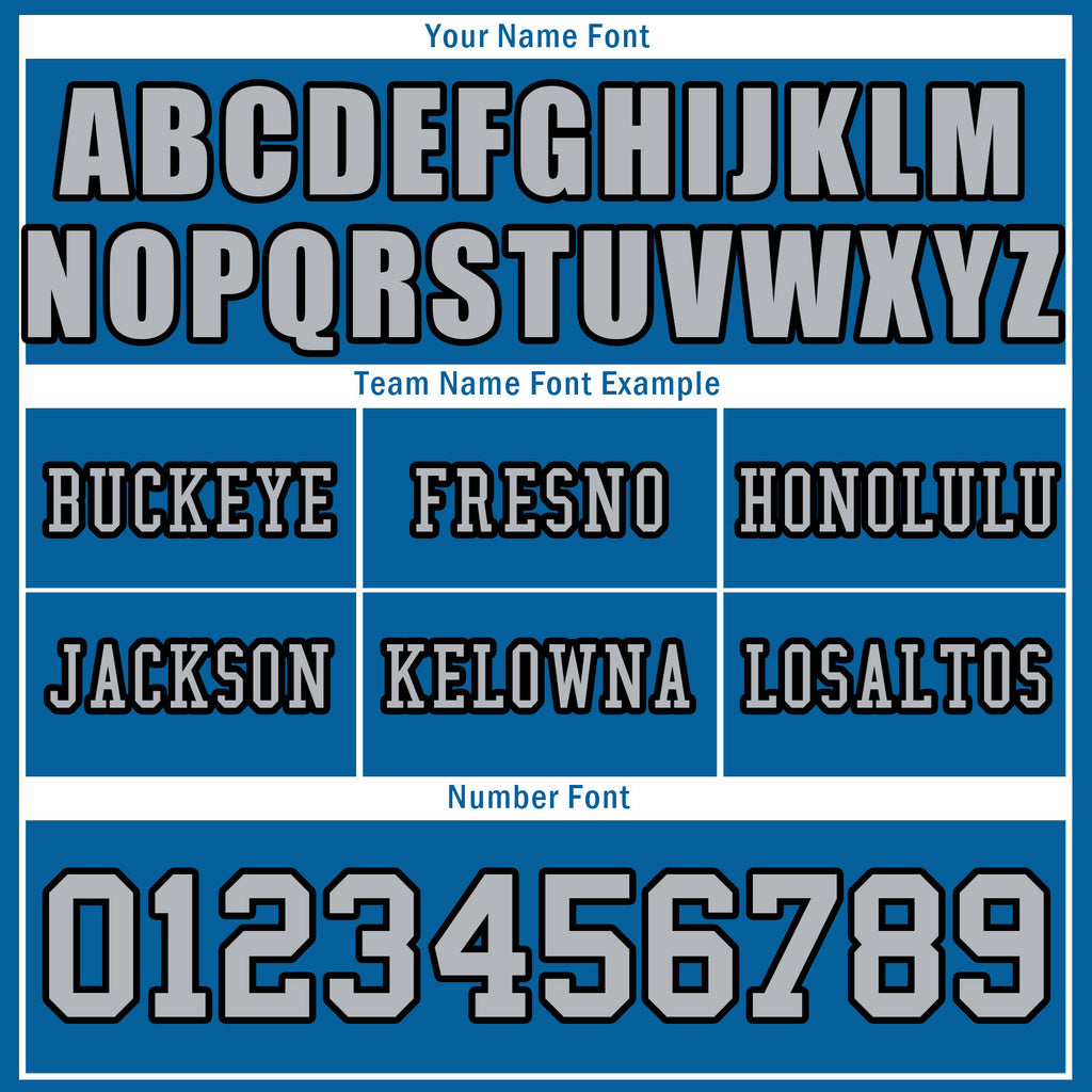 Custom Blue Detroit Football Jersey and Sports Shoes Combo Offer Personalized Combo ZH-D025008-9