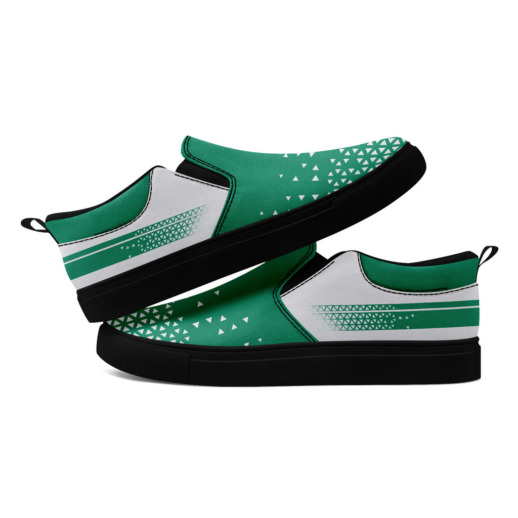 Custom Canvas Sneakers Personalized Slip On Shoes FN071-E023042-10