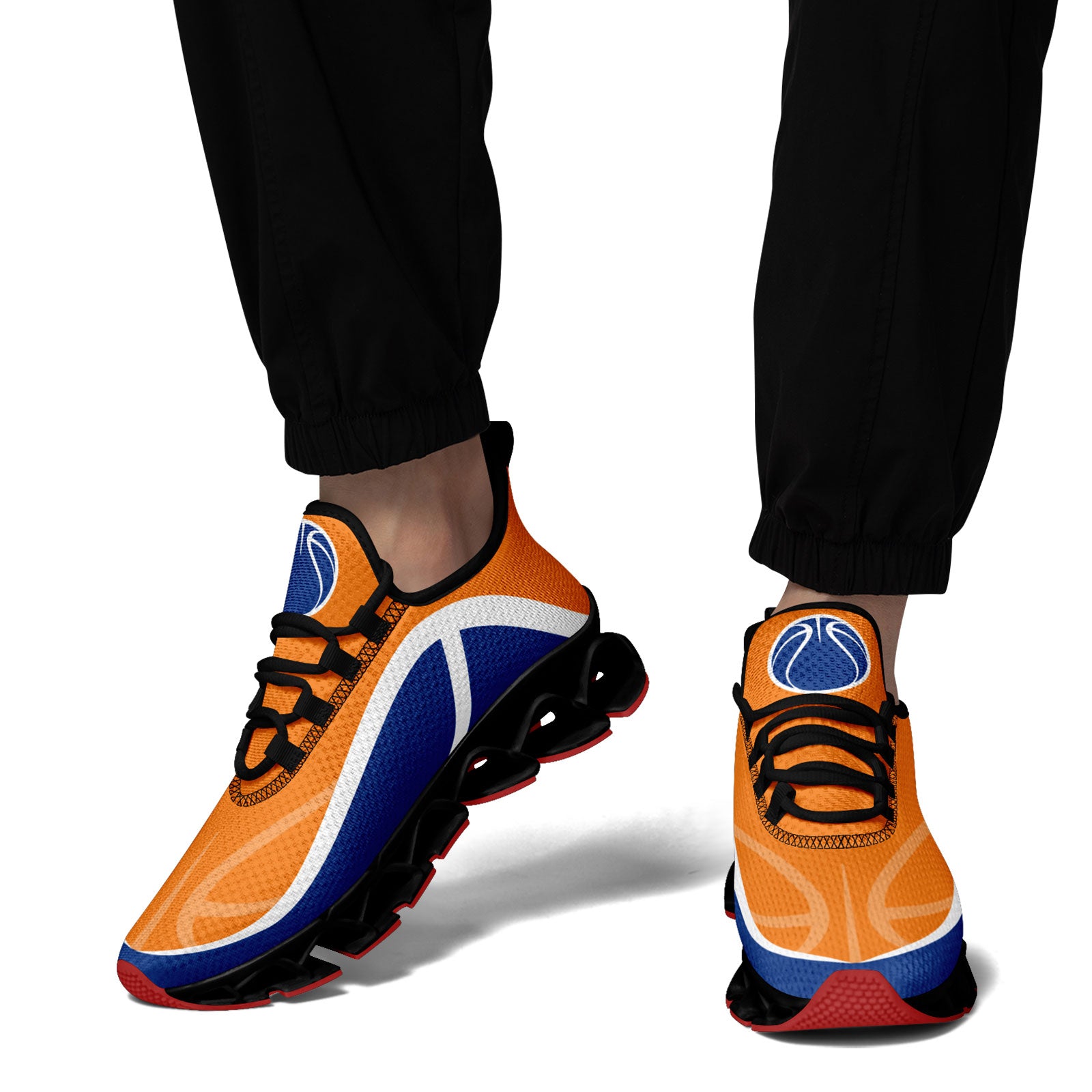 Custom Blue Orange Maxsoul Shoes Personalized Sneaker FN003XD-D020391-3