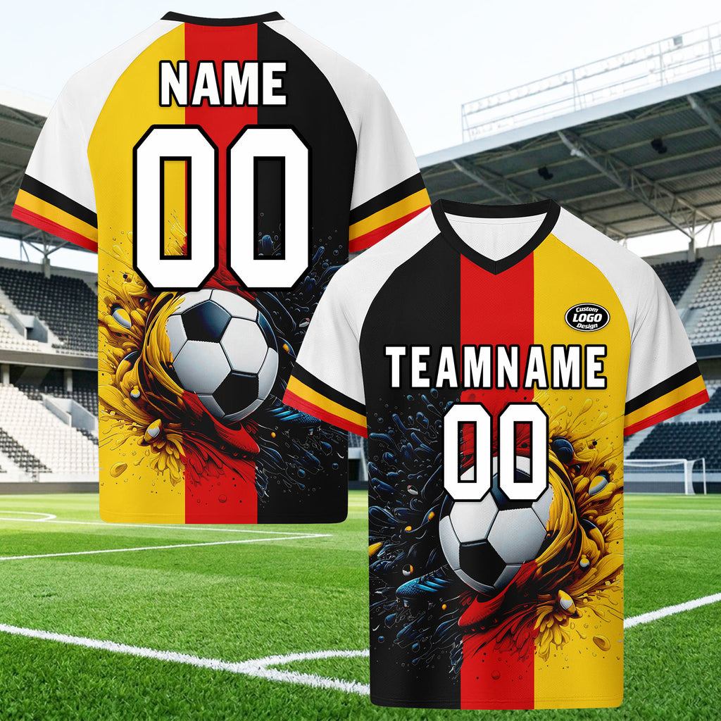 Custom Germany 2026 World Cup Football Shirt Customized Soccer Jersey for Fans Add Your Name & Number FZ190-F028093-8
