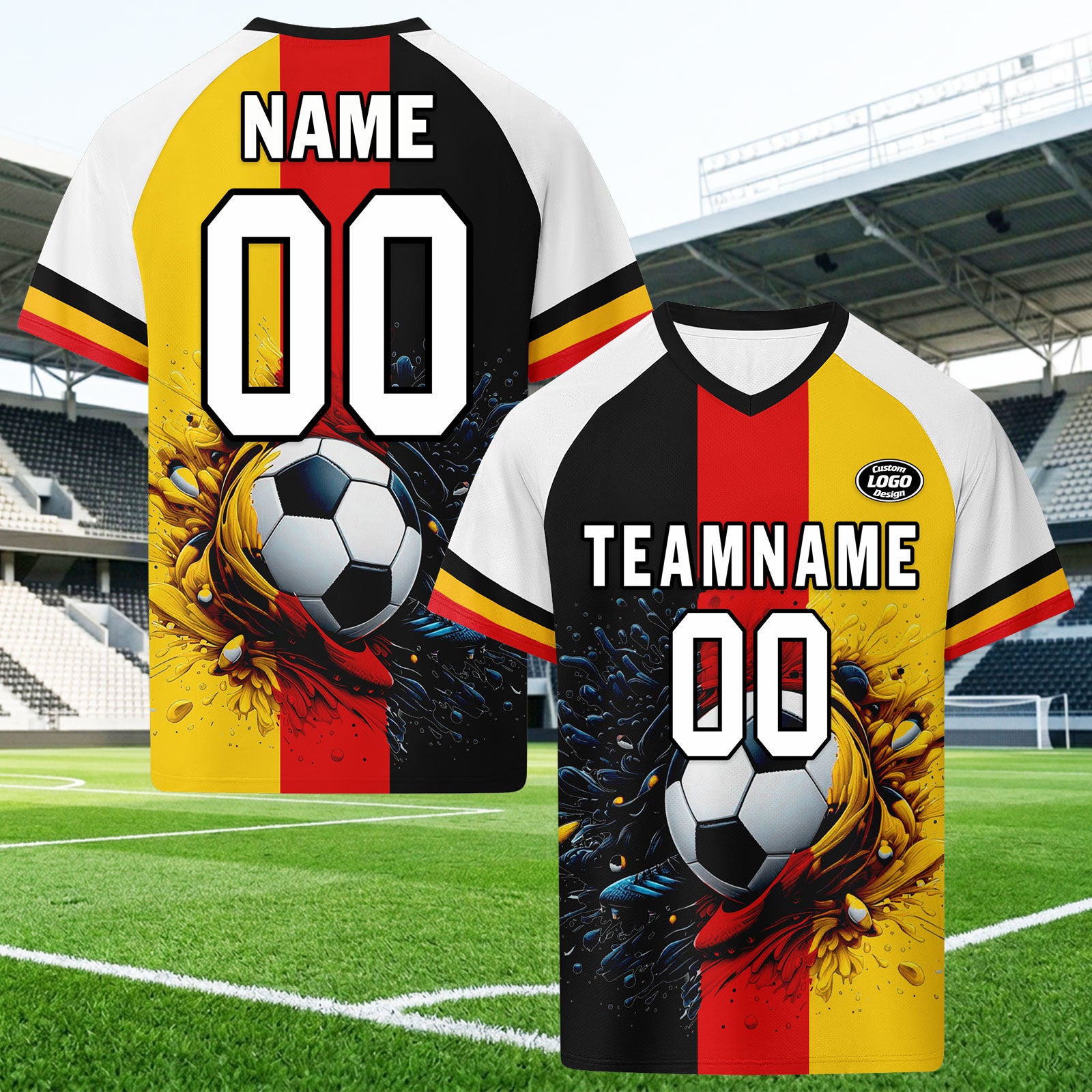 Custom Germany 2026 World Cup Football Shirt Customized Soccer Jersey for Fans Add Your Name & Number FZ190-F028093-8