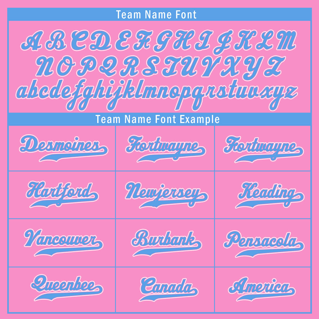 Custom Pink Blue Zebra Pattern Personalized Authentic Baseball Jersey BSBJ01-D020201-18