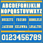 Custom Los Angeles Personalized Authentic Football Jersey FBJ02-E0607-14