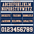 Custom Blue White Classic Style Personalized Authentic Football Jersey FBJ02-bd0a700d
