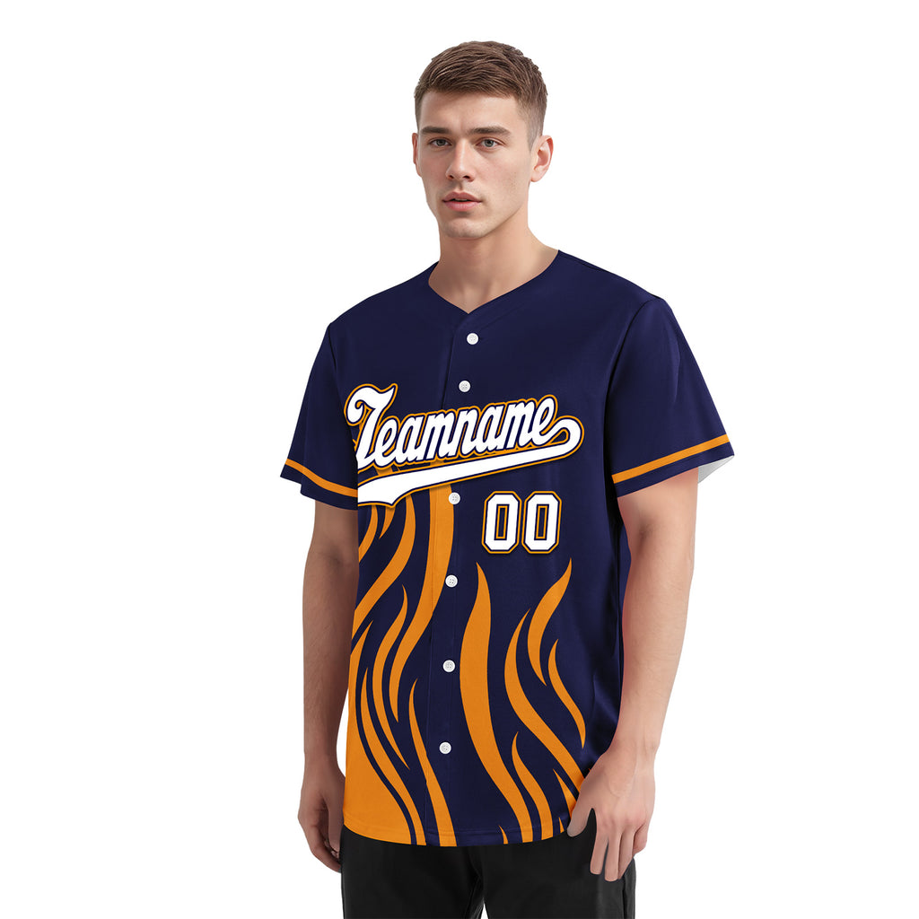 Custom Personalized Authentic Baseball Jersey BSBJ01-E027008