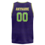 Custom Purple Green Gold City Edition Personalized Sports Uniform Authentic Basketball Jersey BBJ01-D06101-19