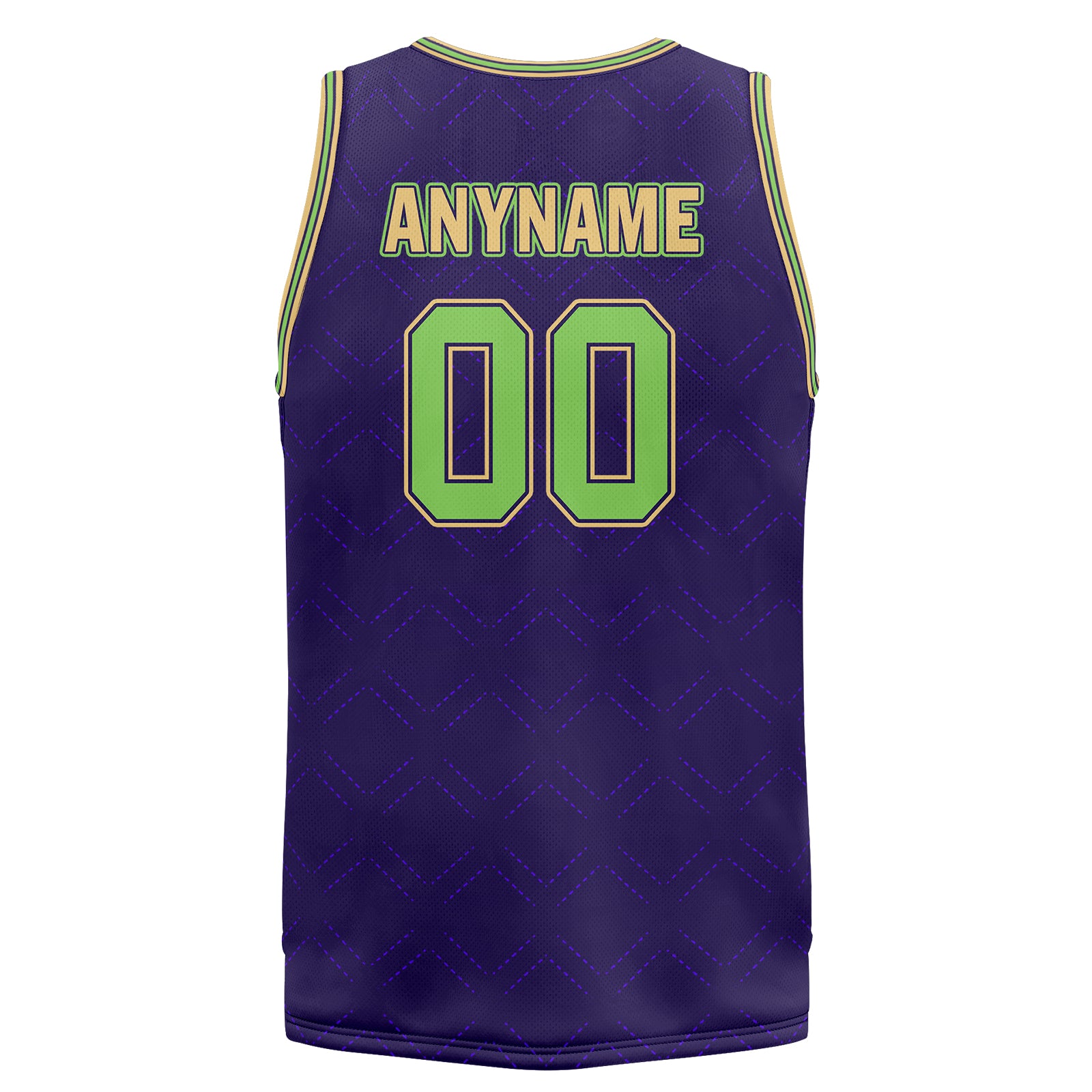 Custom Purple Green Gold City Edition Personalized Sports Uniform Authentic Basketball Jersey BBJ01-D06101-19