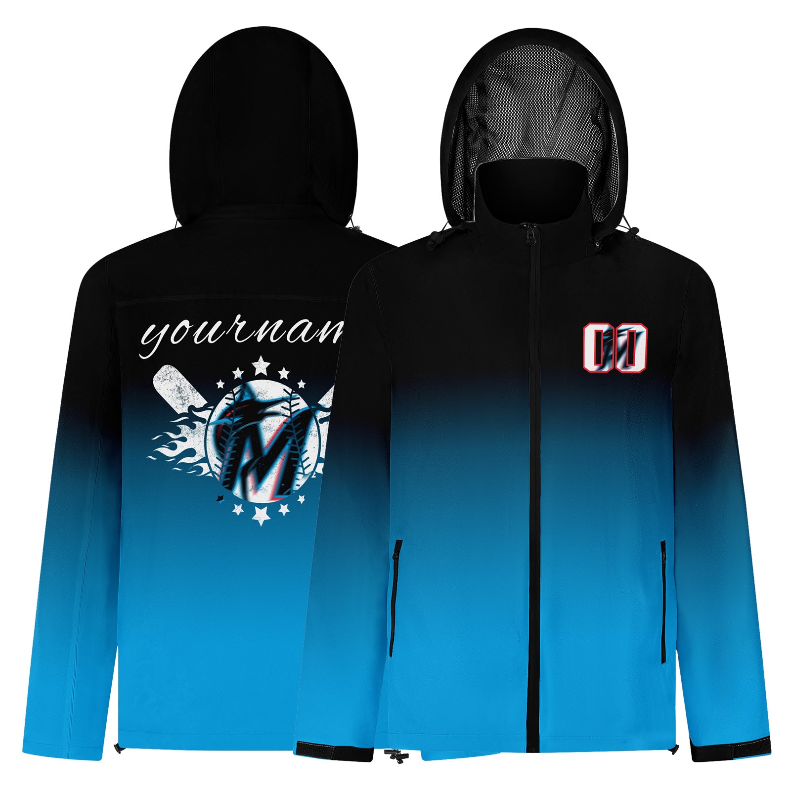 Custom Baseball Outerwear and Hat Combo Offer Personalized Combo ZH-E025020-16