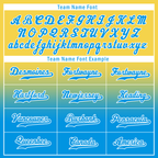 Custom Yellow Blue Fade Fashion Personalized Authentic Baseball Jersey BSBJ01-D0a70fc