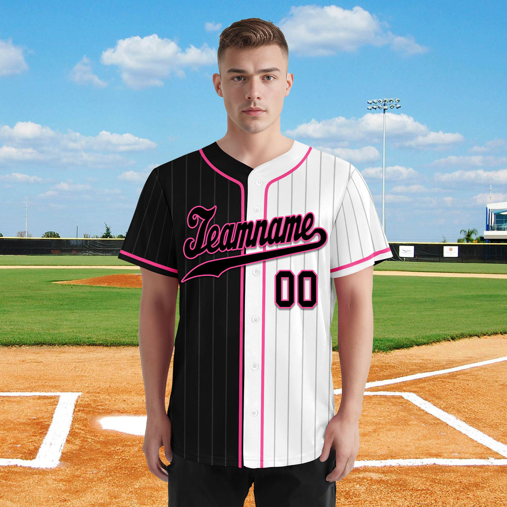 Custom Stripe Fashion Personalized Authentic Baseball Jersey BSBJ01-E06043-30