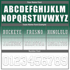 Custom Green White New York Football Jersey and Hat Combo Offer Personalized Combo ZH-D020326-28