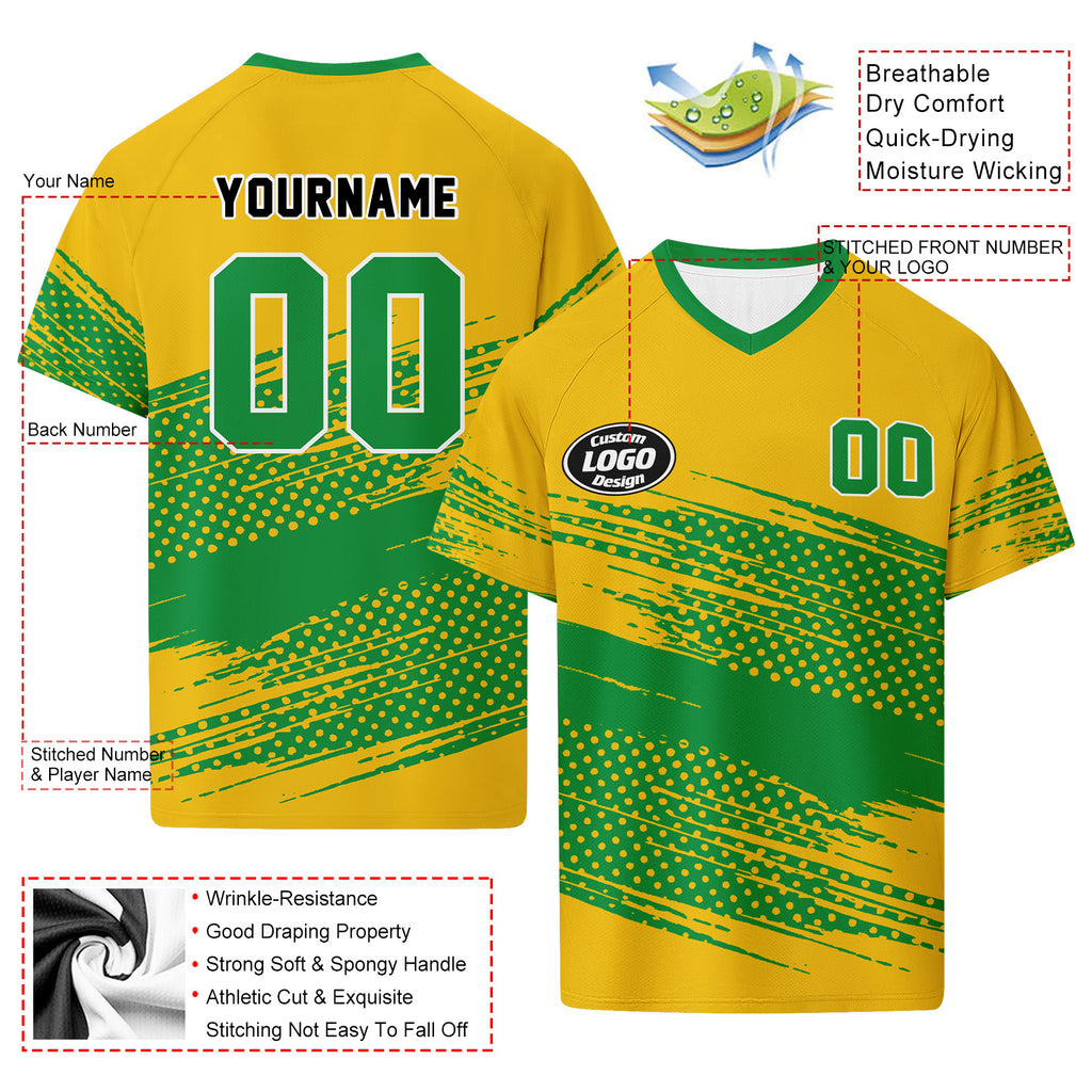 Custom Brazil 2026 World Cup Football Shirt Customized Soccer Jersey for Fans Add Your Name & Number FZ190-F027083-5