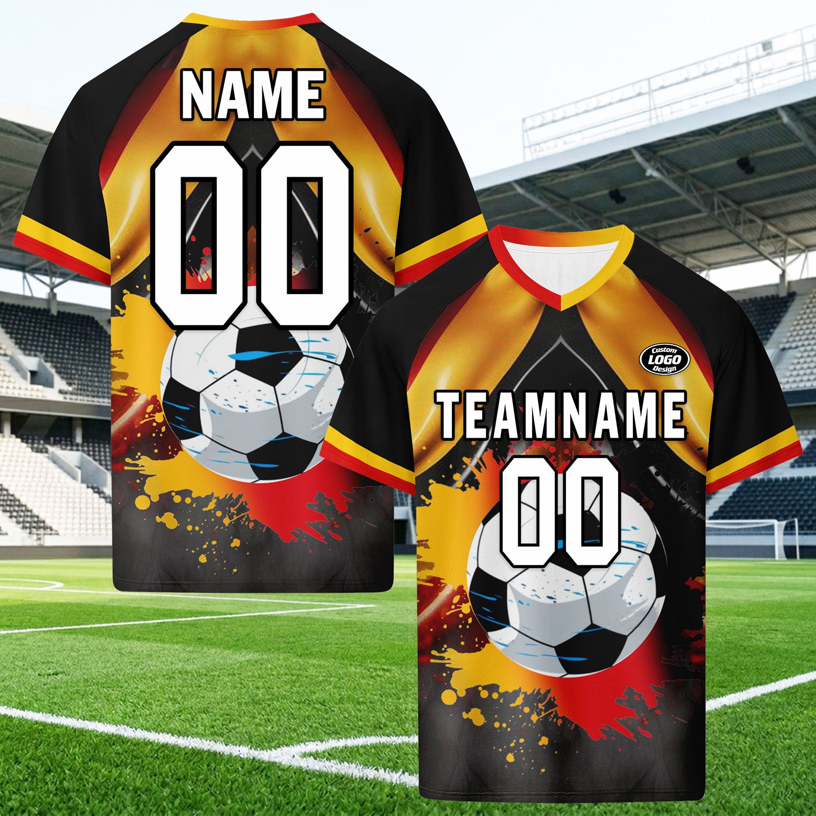 Custom Germany 2026 World Cup Football Shirt Customized Soccer Jersey for Fans Add Your Name & Number FZ190-F028093-7