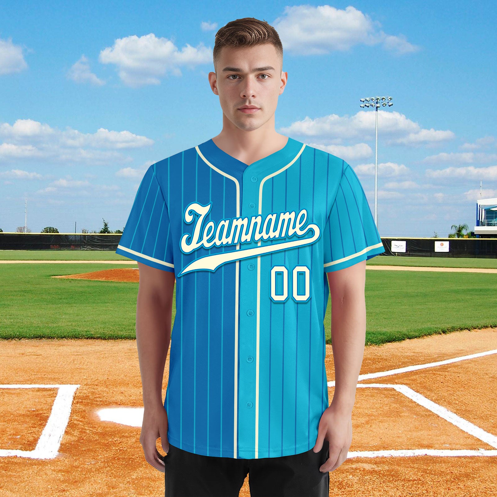 Custom Stripe Fashion Personalized Authentic Baseball Jersey BSBJ01-E06043-23