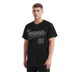 Custom Black World Cancer Day Personalized Authentic Baseball Jersey BSBJ01-E06020-14