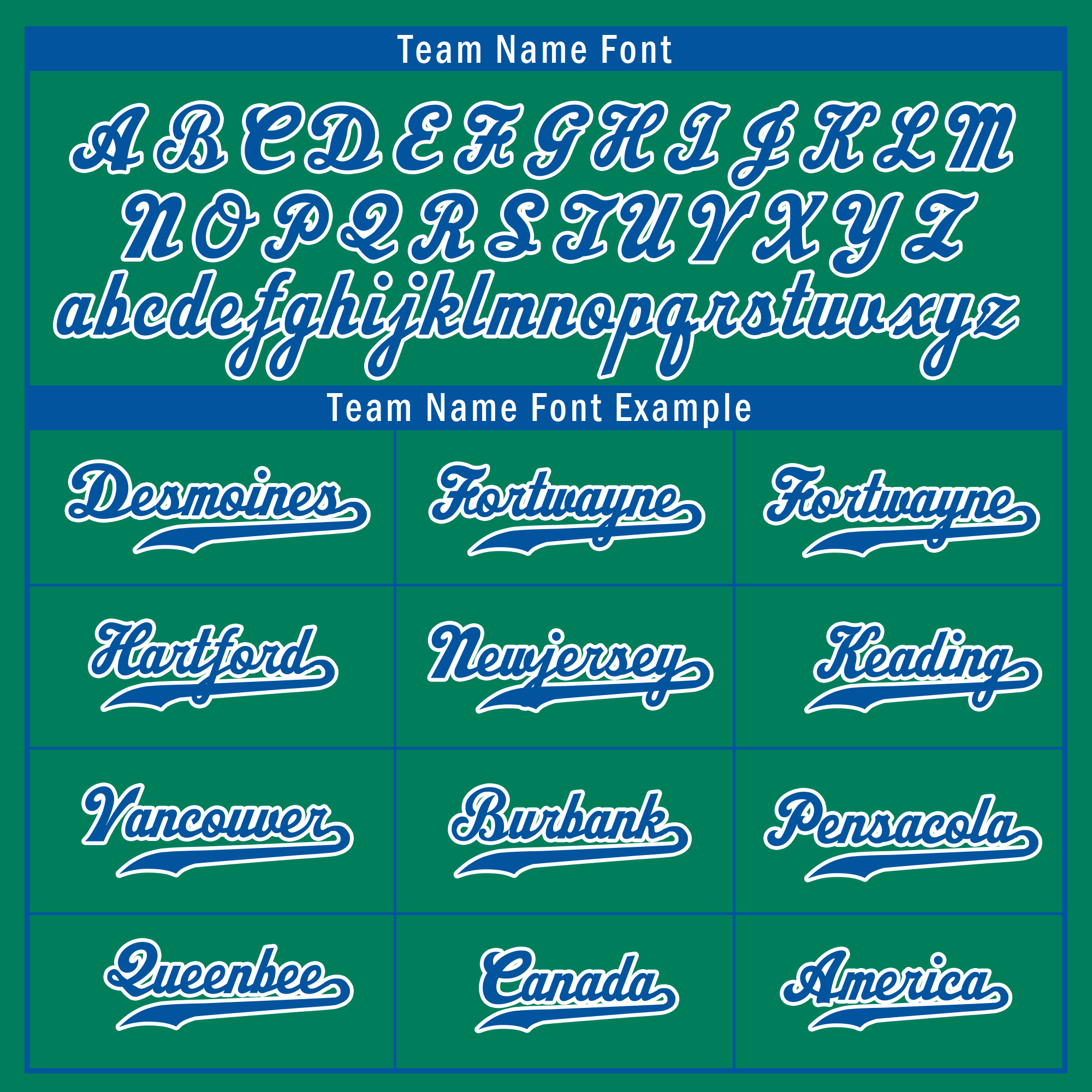 Custom Green Blue Stripe Baseball Jersey – Embroidered
