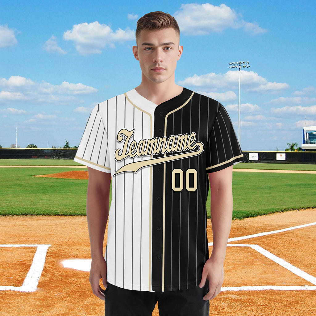 Custom Stripe Fashion Personalized Authentic Baseball Jersey BSBJ01-E06043-6
