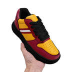Custom Red Yellow Arizona Shoes Personalized Sneaker FN032-D020389-1
