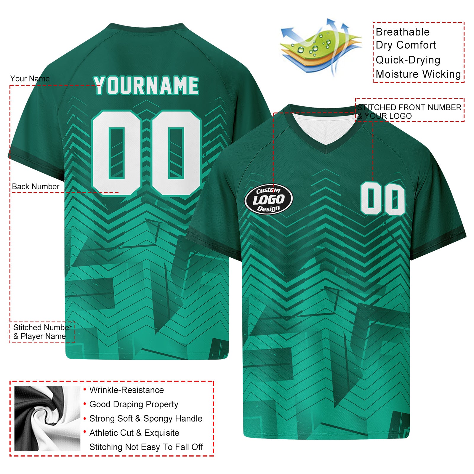 Custom Mexico 2026 World Cup Football Shirt Customized Soccer Jersey for Fans Add Your Name & Number FZ190-F020057-1