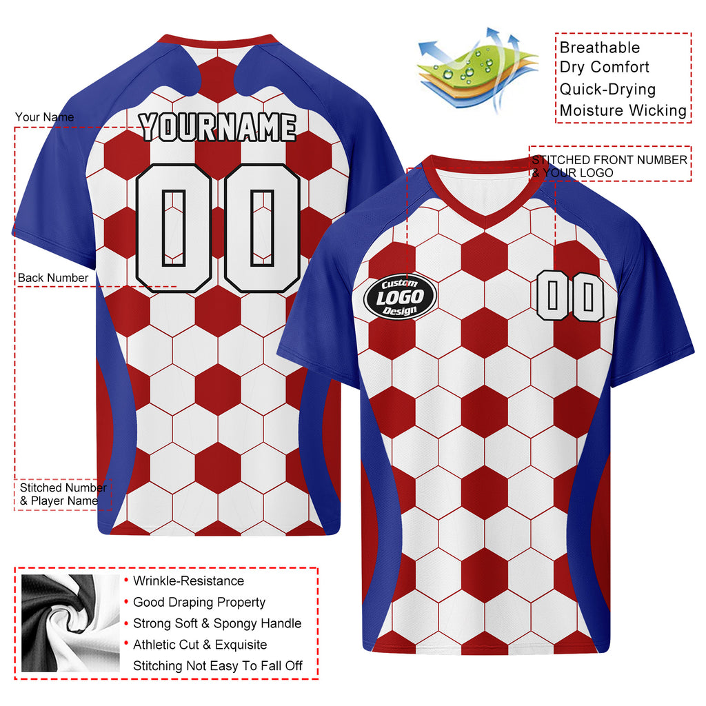 Custom France 2026 World Cup Football Shirt Customized Soccer Jersey for Fans Add Your Name & Number FZ190-F023107-5