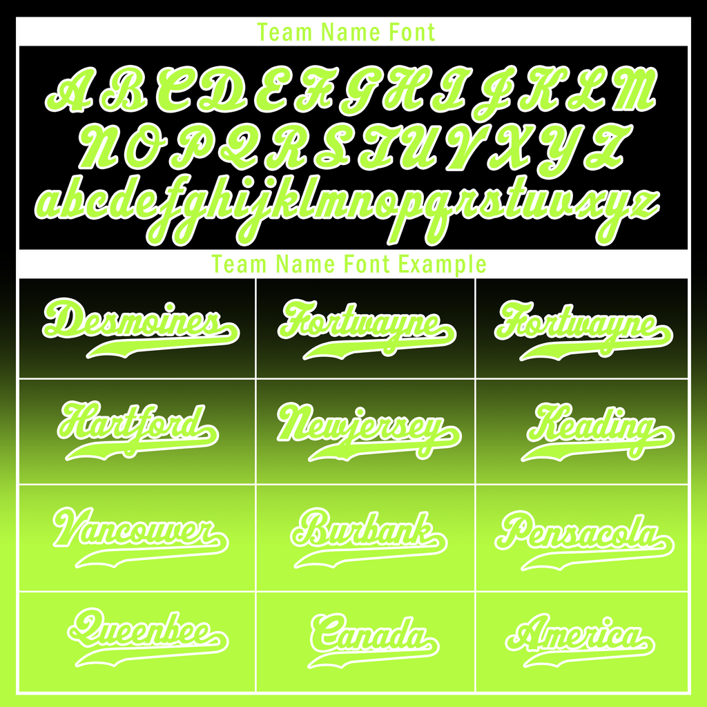 Custom Black Green Fade Fashion Personalized Authentic Baseball Jersey BSBJ01-D0a70e7