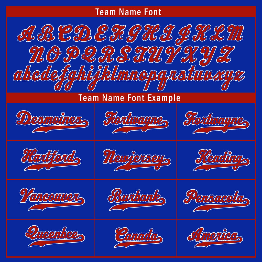 Custom Blue Red Zebra Pattern Personalized Authentic Baseball Jersey BSBJ01-D020201-22