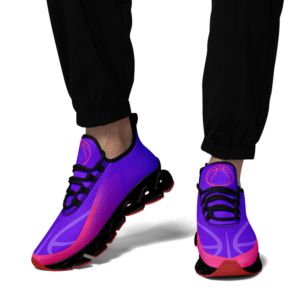 Custom Purple Pink Maxsoul Shoes Personalized Sneaker FN003XD-D020391-22