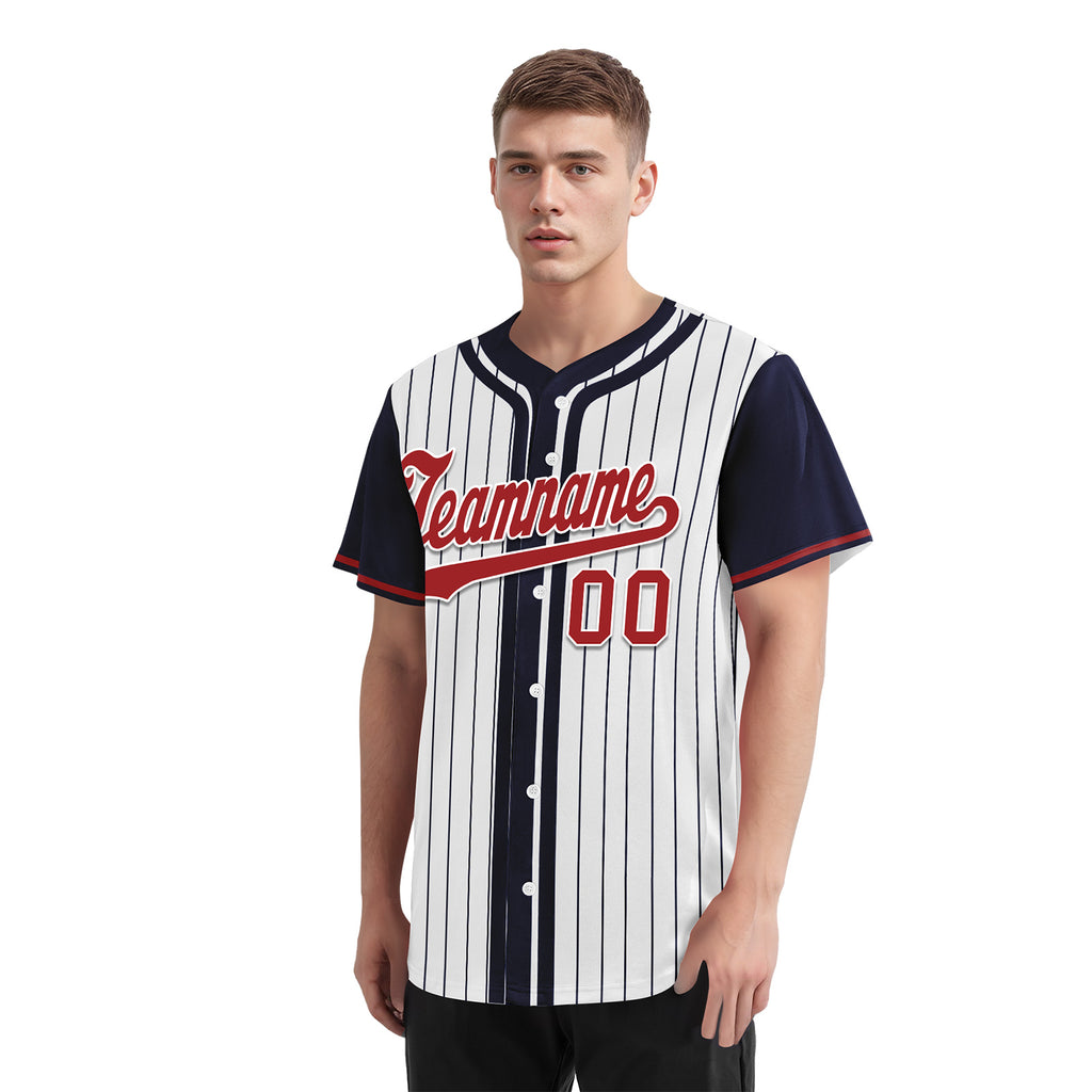 Custom Vintage Personalized Authentic Baseball Jersey BSBJ01-E025021-13