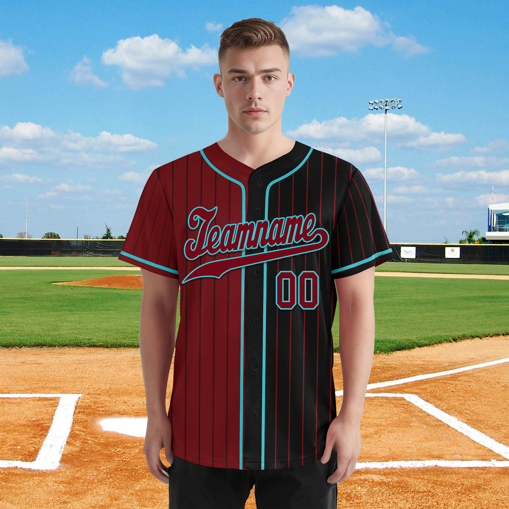 Custom Stripe Fashion Personalized Authentic Baseball Jersey BSBJ01-E06043-18