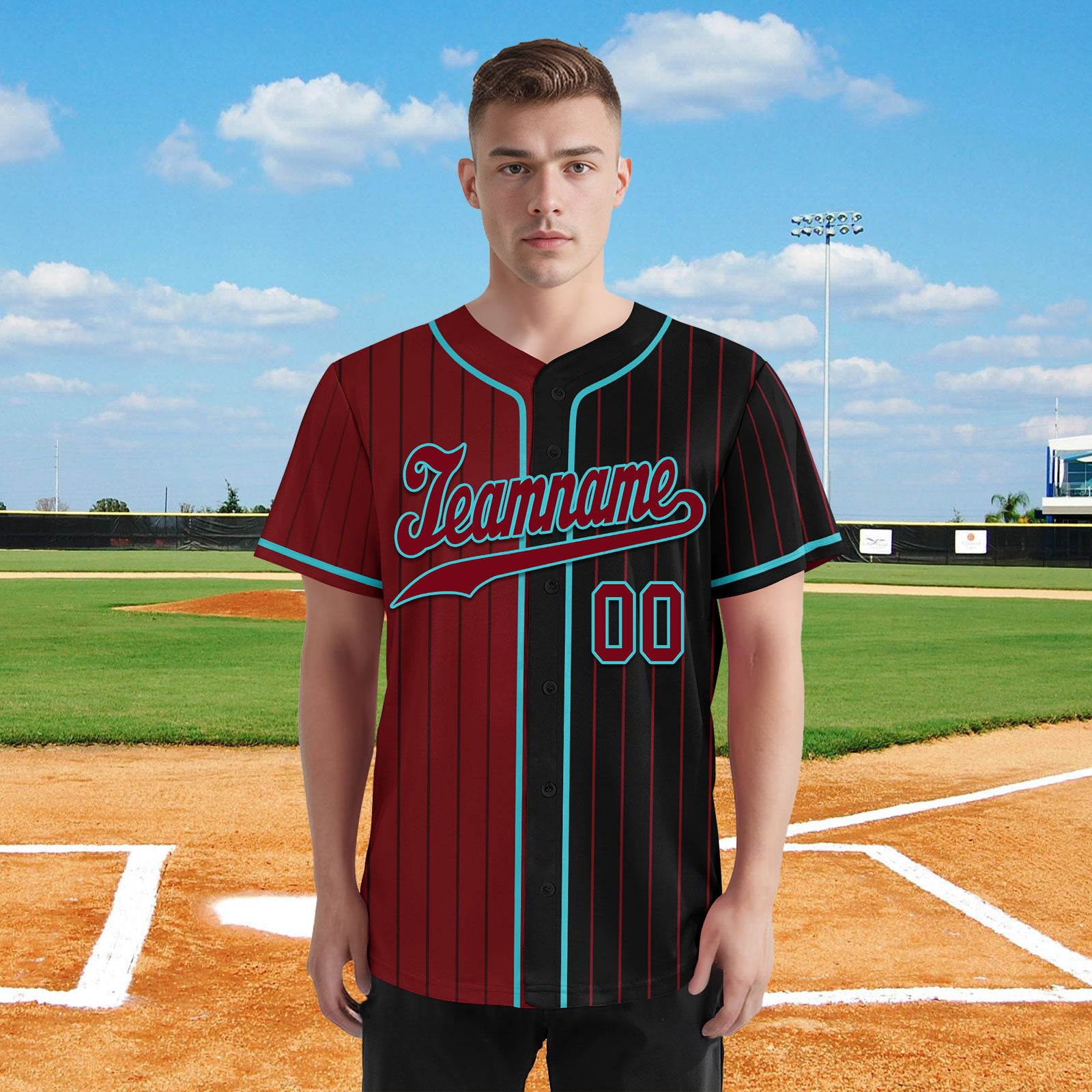 Custom Stripe Fashion Personalized Authentic Baseball Jersey BSBJ01-E06043-18