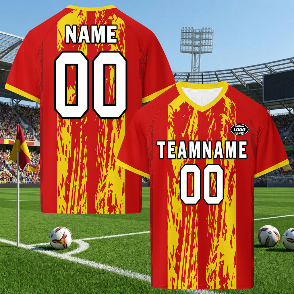 Custom Spain 2026 World Cup Football Shirt Customized Soccer Jersey for Fans Add Your Name & Number FZ190-F028084-9
