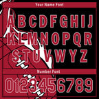 Custom Black Red Classic Style Personalized Authentic Baseball Jersey UN002-D0b0a00-d