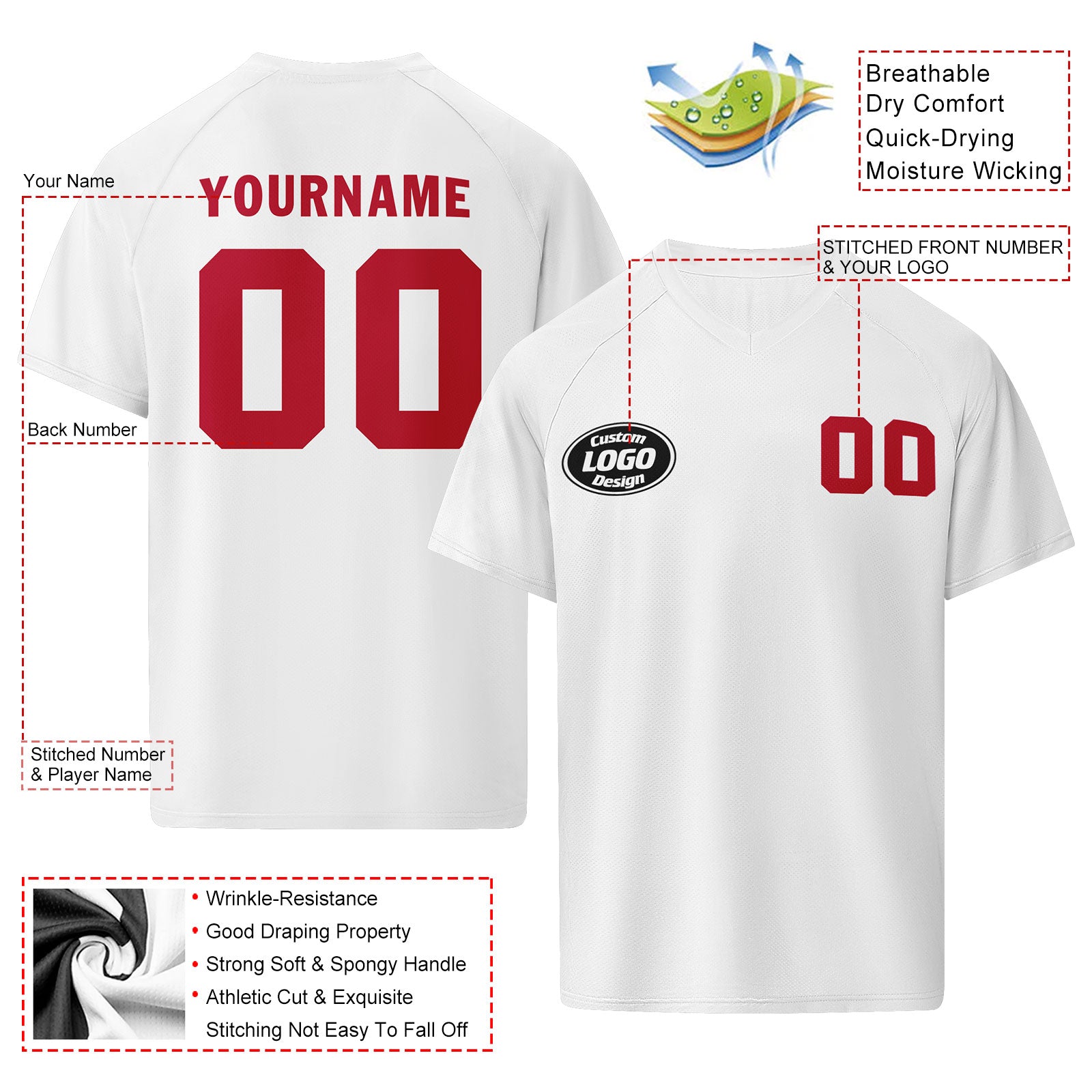 Custom Japan 2026 World Cup Football Shirt Customized Soccer Jersey for Fans Add Your Name & Number FZ190-F025088-4