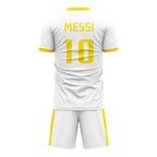 Custom White Soccer Sets Jersey Personalized SCJ101-D020207-2