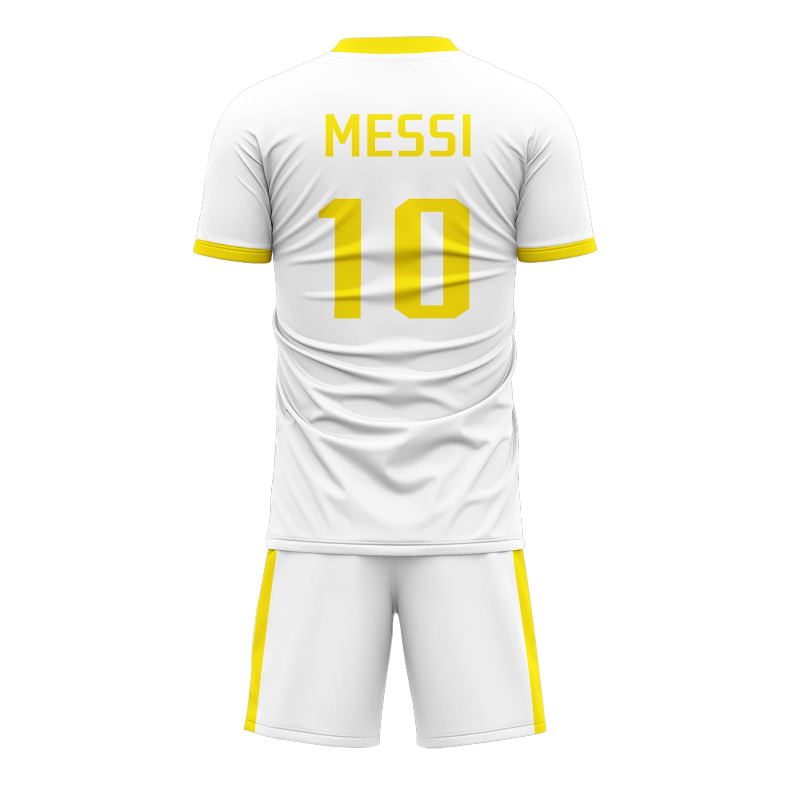 Custom White Soccer Sets Jersey Personalized SCJ101-D020207-2