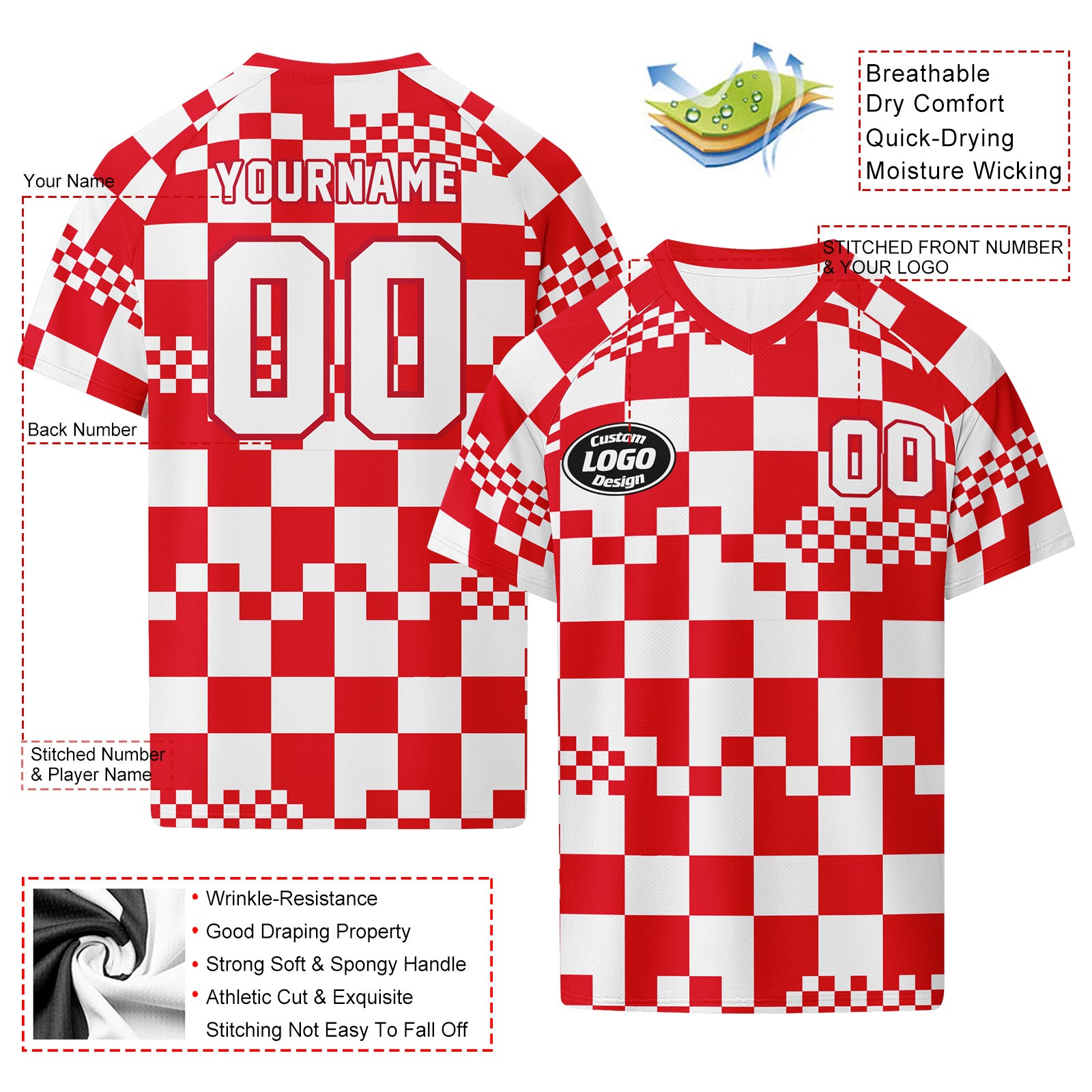 Custom Austria 2026 World Cup Football Shirt Customized Soccer Jersey for Fans Add Your Name & Number FZ190-F027102-2