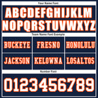 Custom Blue Denver Personalized Authentic Football Jersey FBJ02-D025033-12