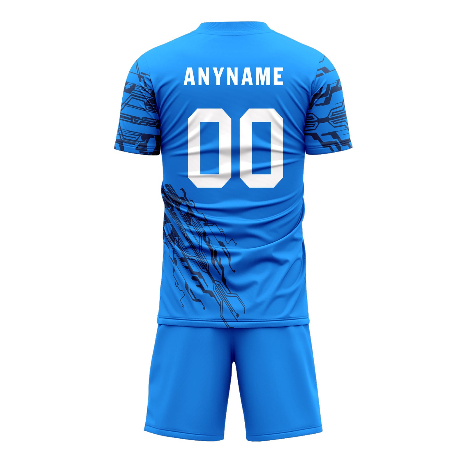 Custom Blue Soccer Sets Jersey Personalized SCJ101-D28044