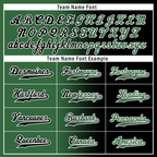 Custom Green Black Gradient Fashion Personalized Authentic Baseball Jersey BSBJ01-D0a707c