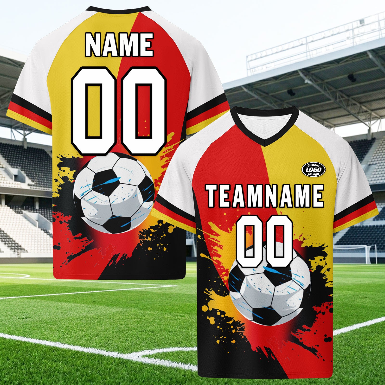 Custom Germany 2026 World Cup Football Shirt Customized Soccer Jersey for Fans Add Your Name & Number FZ190-F028093-6