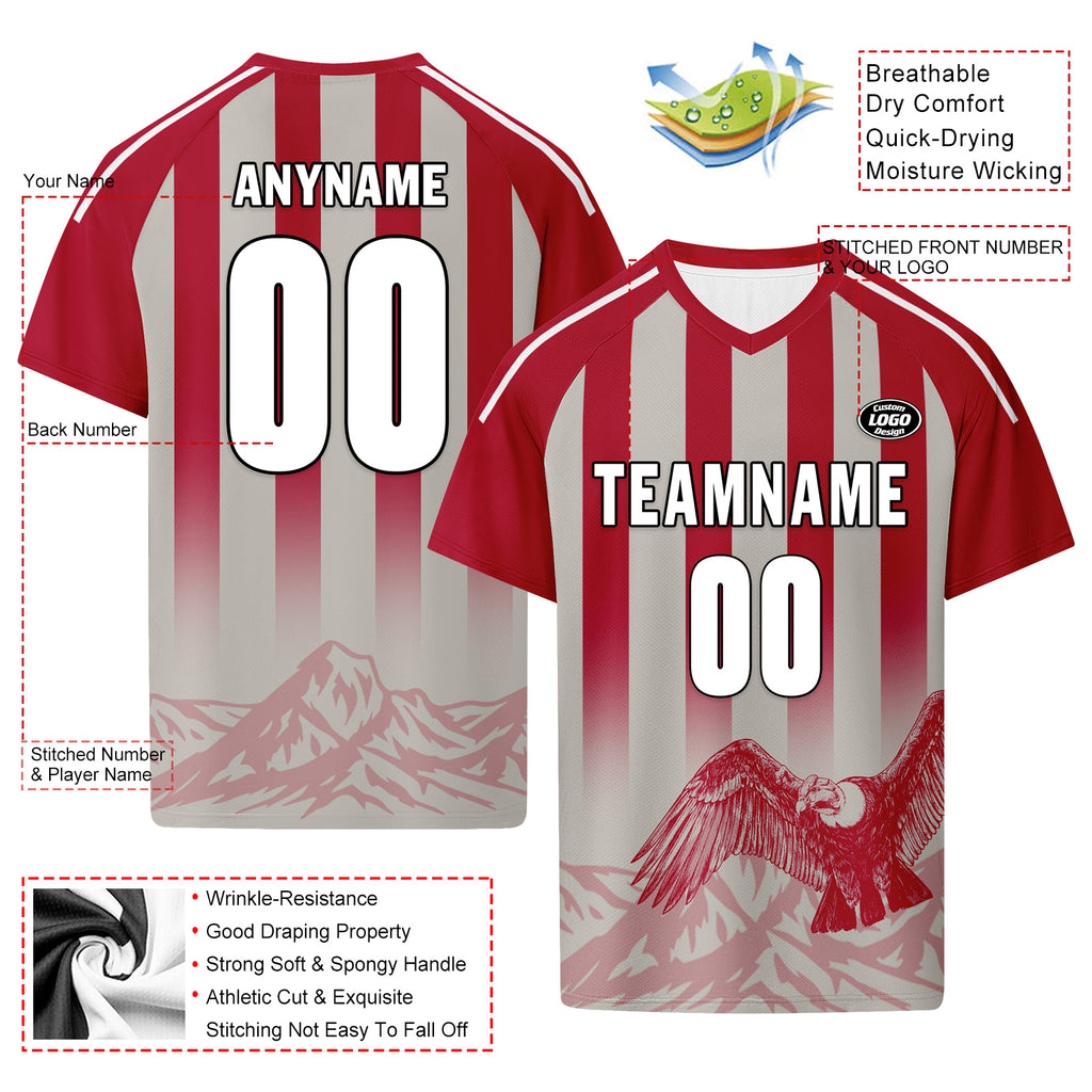 Custom Argentina 2026 World Cup Football Shirt Customized Soccer Jersey for Fans Add Your Name & Number FZ190-F007001-10