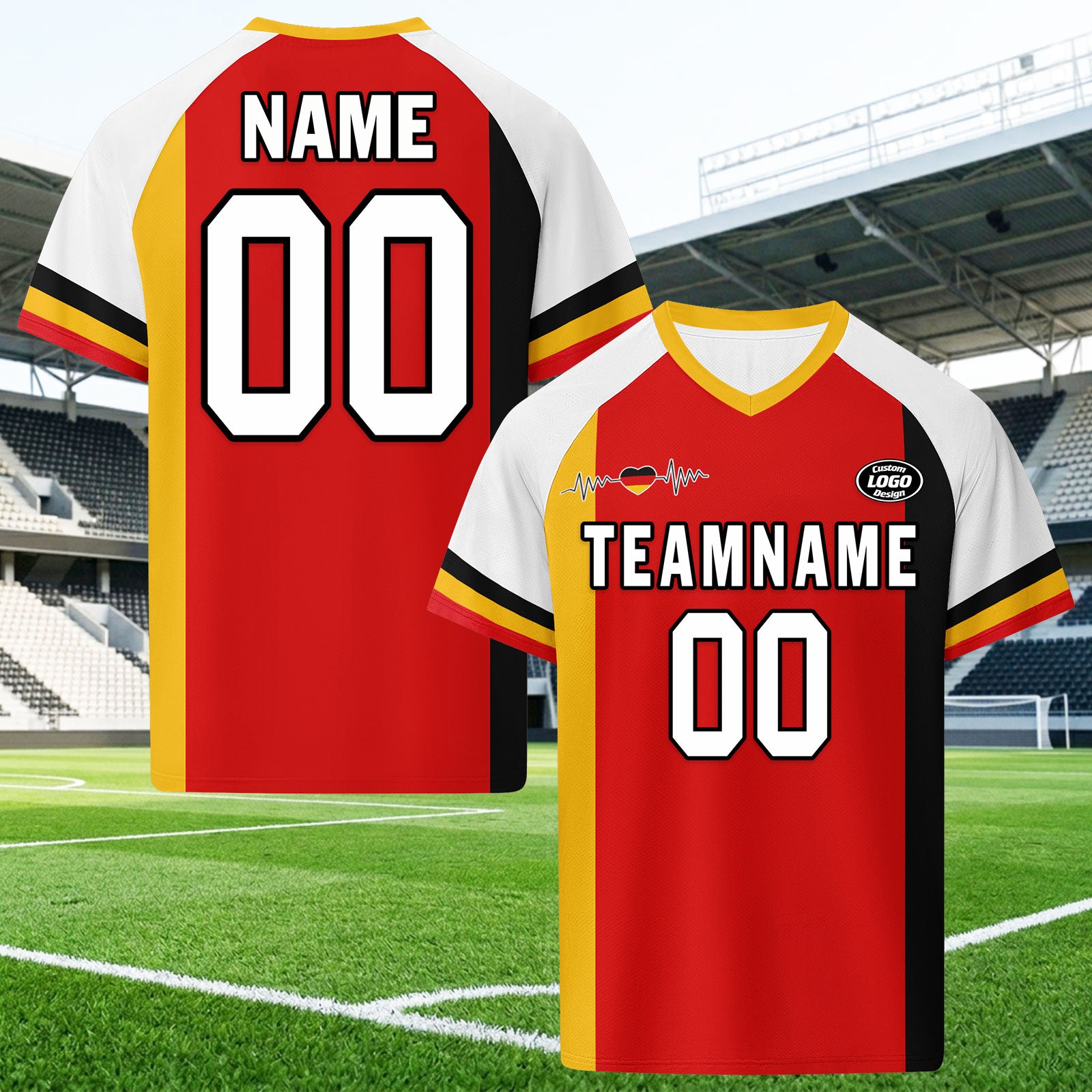 Custom Germany 2026 World Cup Football Shirt Customized Soccer Jersey for Fans Add Your Name & Number FZ190-F028093-5