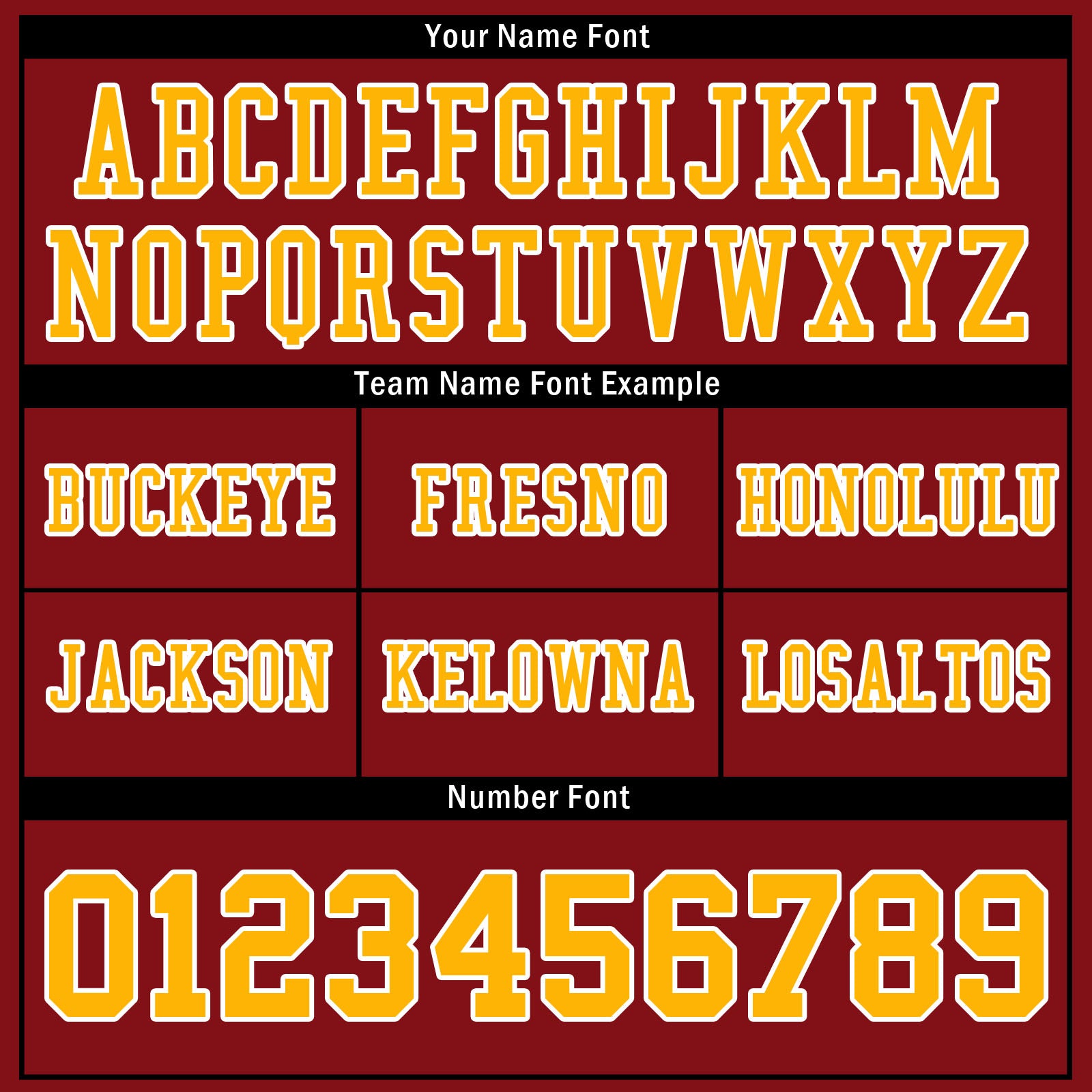 Custom Deep Red Yellow Washington Personalized Authentic Football Jersey FBJ02-E0601-10