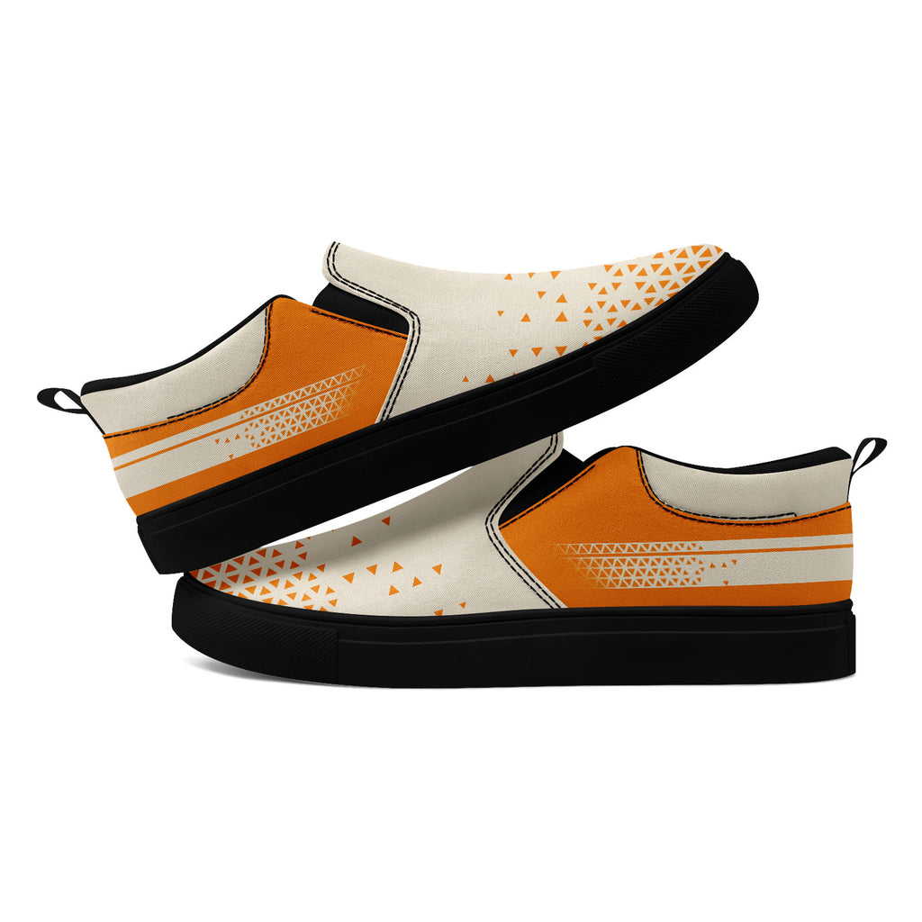Custom Canvas Sneakers Personalized Slip On Shoes FN071-E023042-7