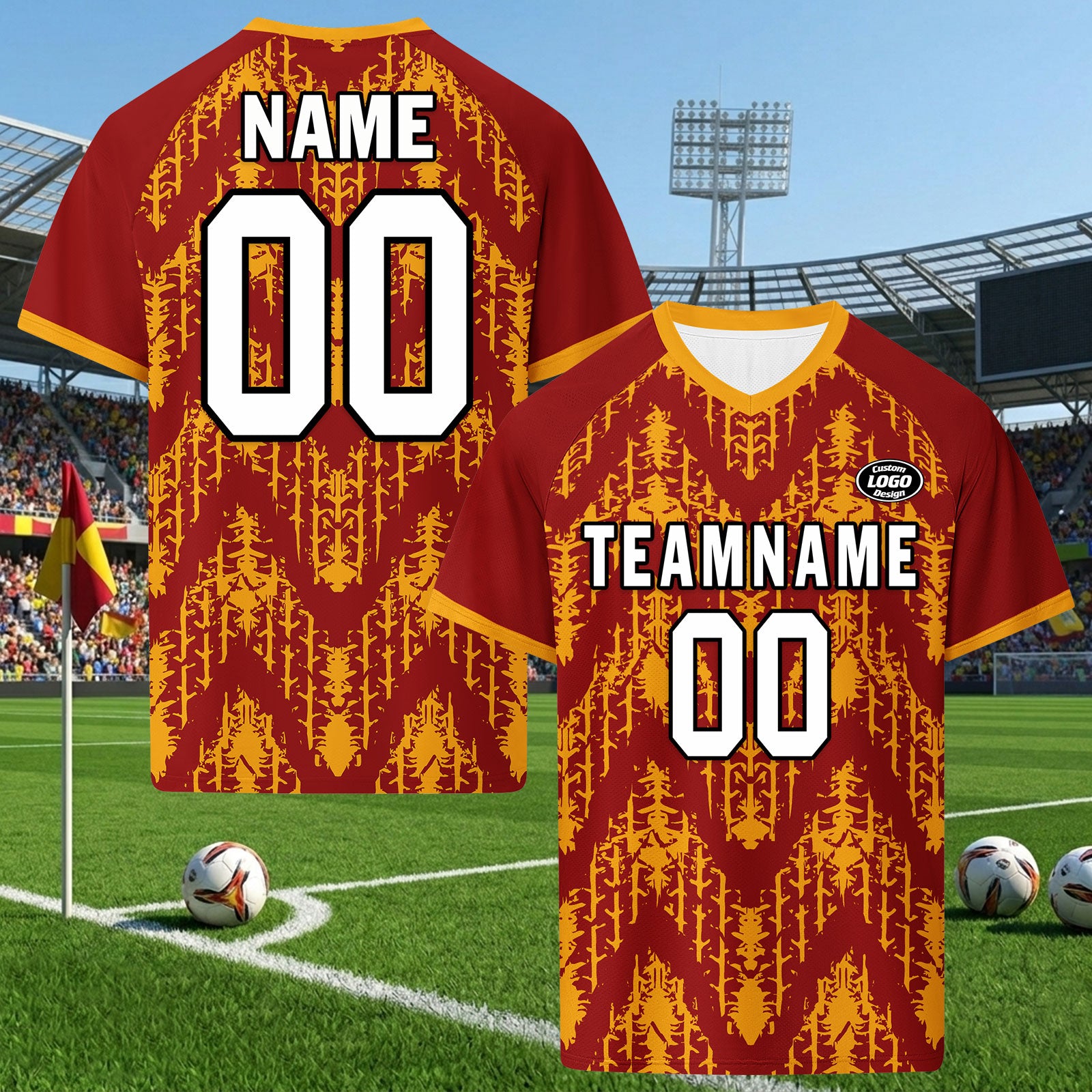 Custom Spain 2026 World Cup Football Shirt Customized Soccer Jersey for Fans Add Your Name & Number FZ190-F028084-8